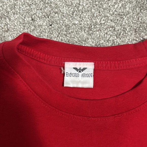 Y2K Emporio Armani Short Sleeve Shirt - Picture 2 of 3